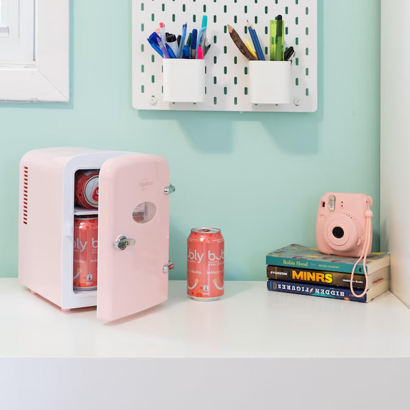 4L Retro Portable 6 Can Personal Cooler