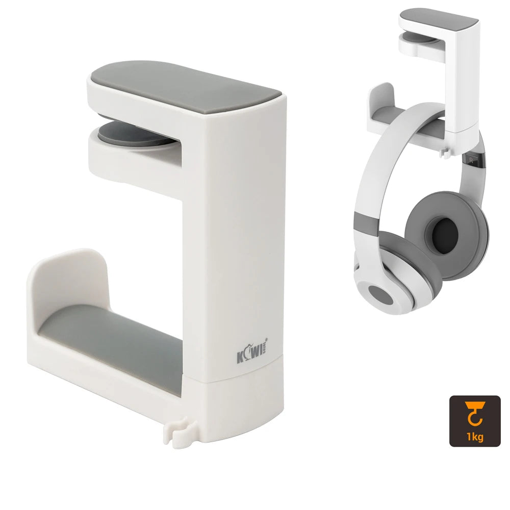 Headphone Stand with 4 USB Port 360° Rotating Clamp for Desk Gamer Headset Stand with USB 3.0 Fast Data Transfer Organize Desk
