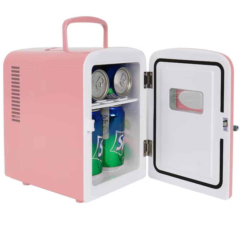 4L Retro Portable 6 Can Personal Cooler