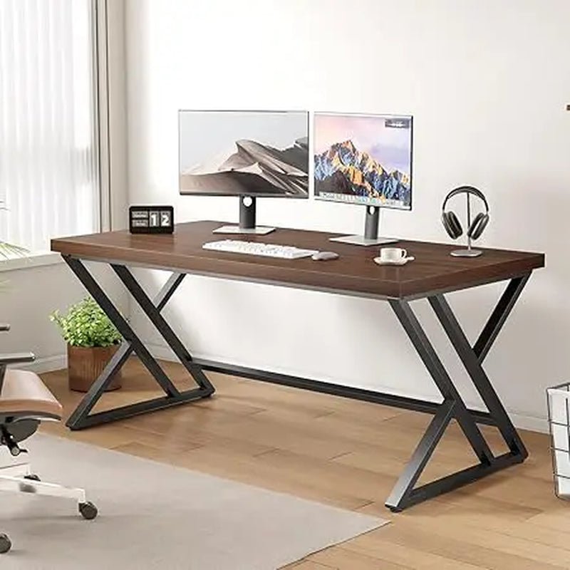 Industrial X Desk, Medium Sized Multipurpose Desk