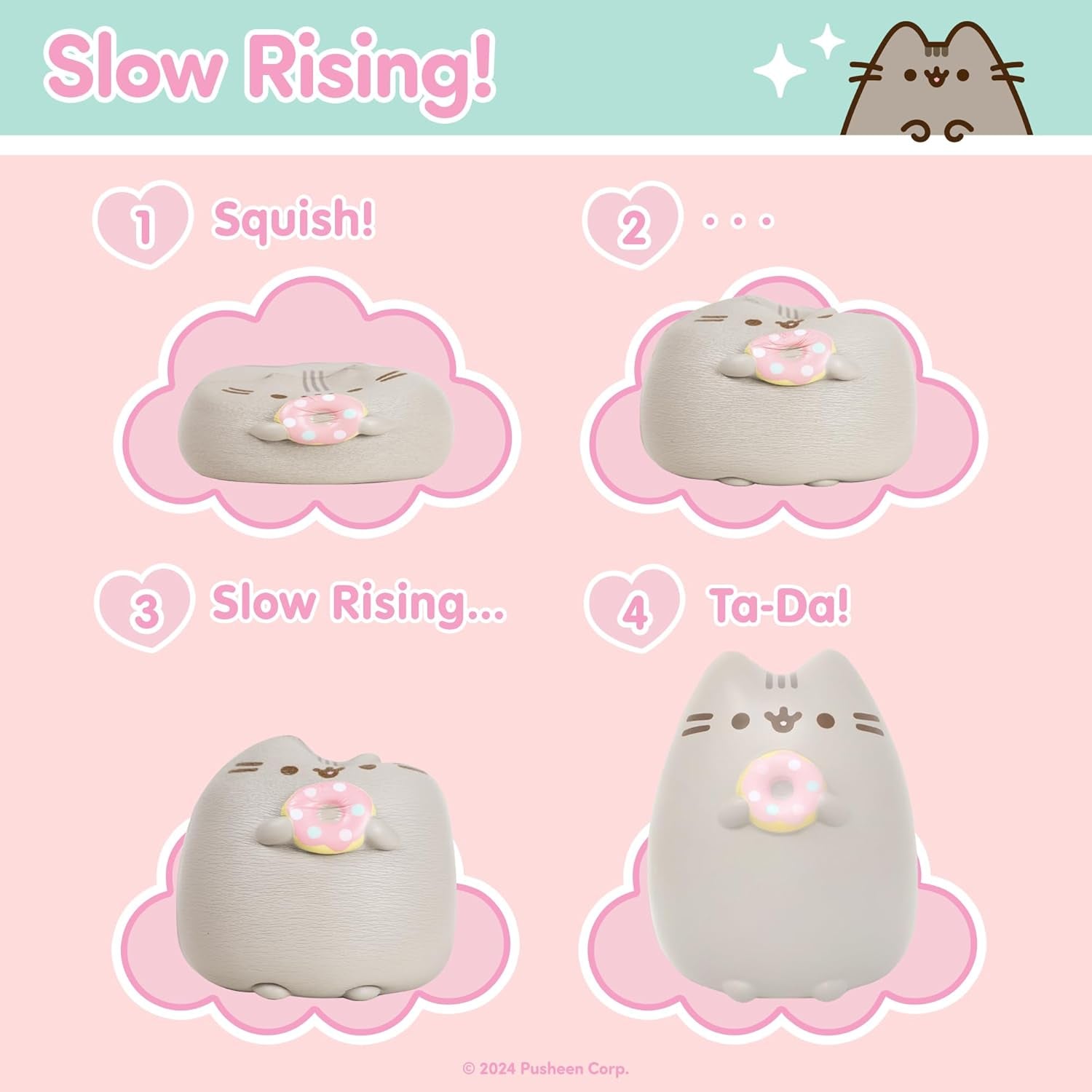 Pusheen Cat Jumbo Squishy Toy