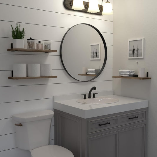 Wooden Floating Shelves, 3 Sets Wall Shelves