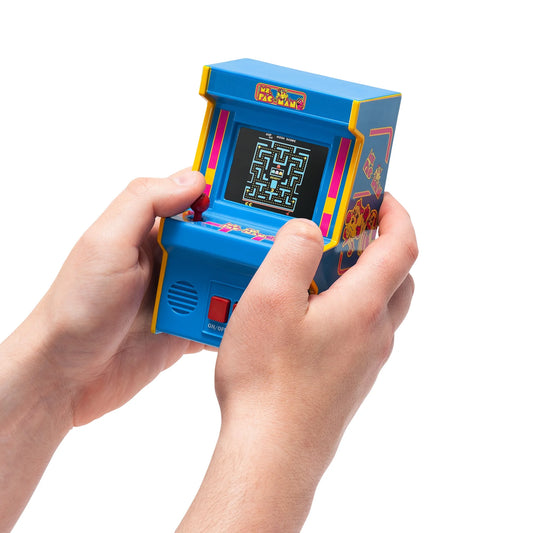 Ms. Pacman Mini Arcade Game, Great Gift for Boys or Girls, Age 8 Years and Up