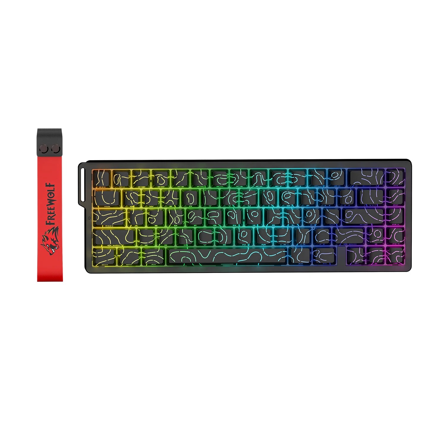 F68Pro 8K Mechanical Keyboard Magnetic Switch Wired&Wireless 68% Gaming Keyboards Rapid Trigger RGB Customs Keyboards