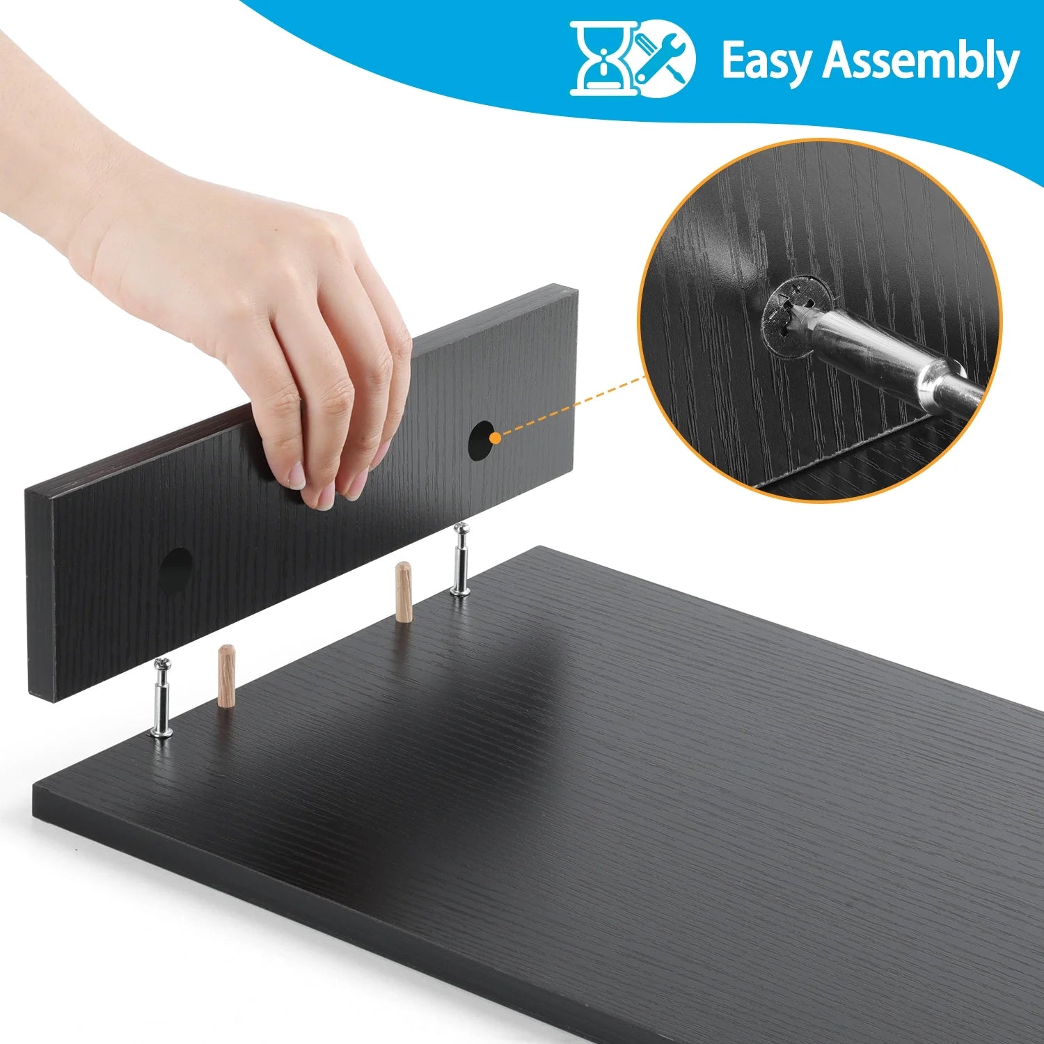 Dual Monitor Stand Riser with Adjustable Length & Angle