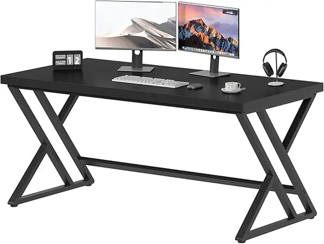 Industrial X Desk, Medium Sized Multipurpose Desk