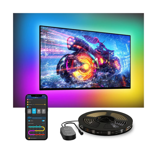 Govee TV LED Backlight, RGBIC TV Backlight for 55-75 Inch Tvs, Smart LED Ligh...