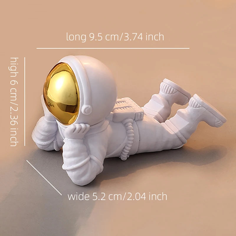 Desktop Astronaut Ornaments, Spaceman Ornaments, Desktop Phone Holder, Home Decoration, Astronaut Statue, Office Decoration