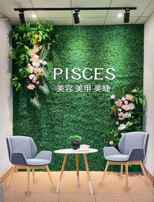 Artificial Grass Wall Plant Wall Is Suitable for DIY Background Decoration, Simulation Plant Wall, Plastic Lawn, Wedding Party,