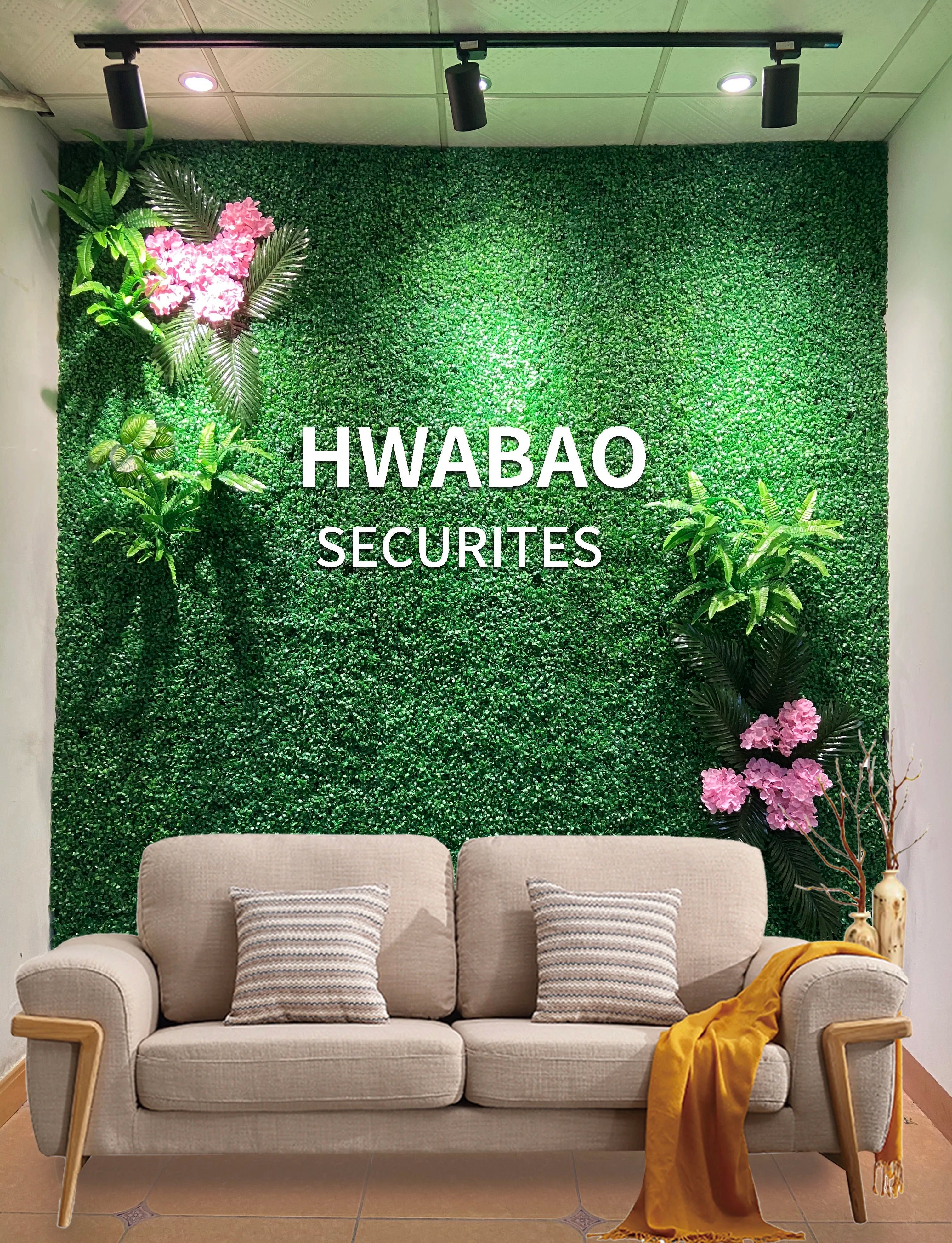 Artificial Grass Wall Plant Wall Is Suitable for DIY Background Decoration, Simulation Plant Wall, Plastic Lawn, Wedding Party,