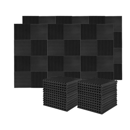 60 Pcs Sound Insulation Board Sound Insulation Studio Foam,For Wall Sound Insulation Board,For Home Studio,2.5X 30X 30Cm CNIM Ho