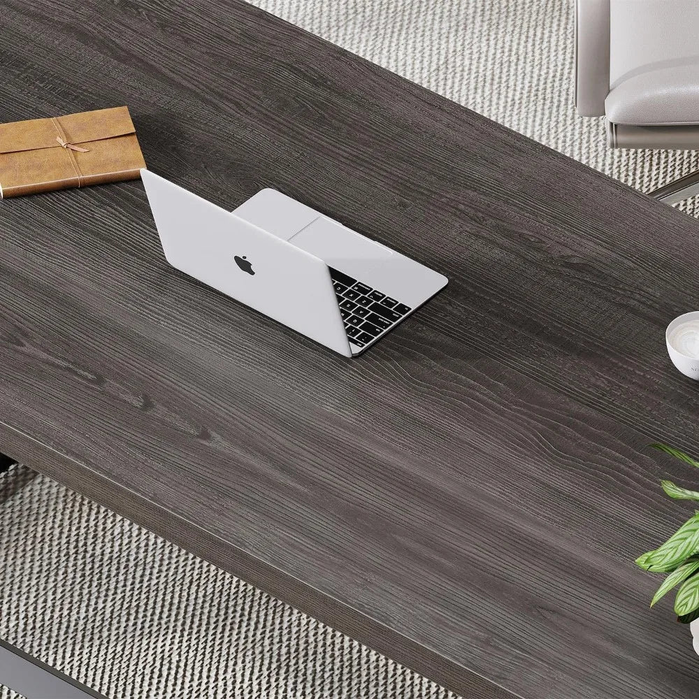 Industrial X Desk, Medium Sized Multipurpose Desk
