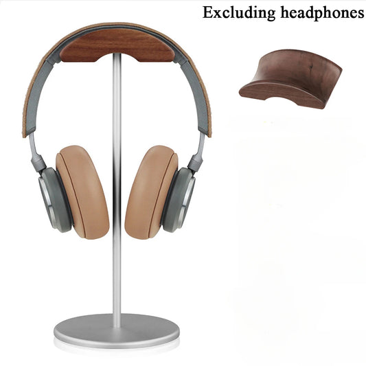 Industrial and Modern Wood/Metal Headphone stand