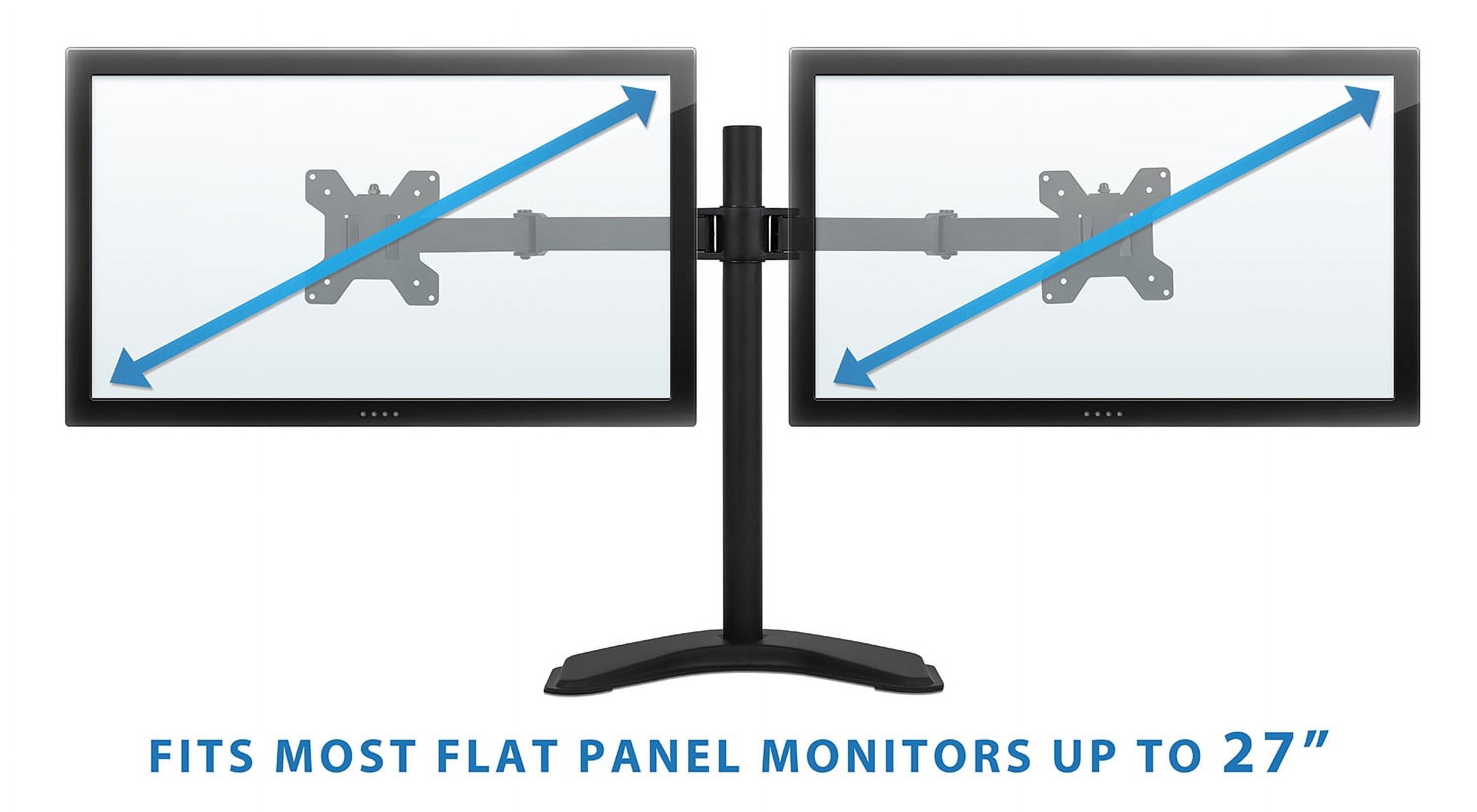 Dual Monitor Desk Stand for 17