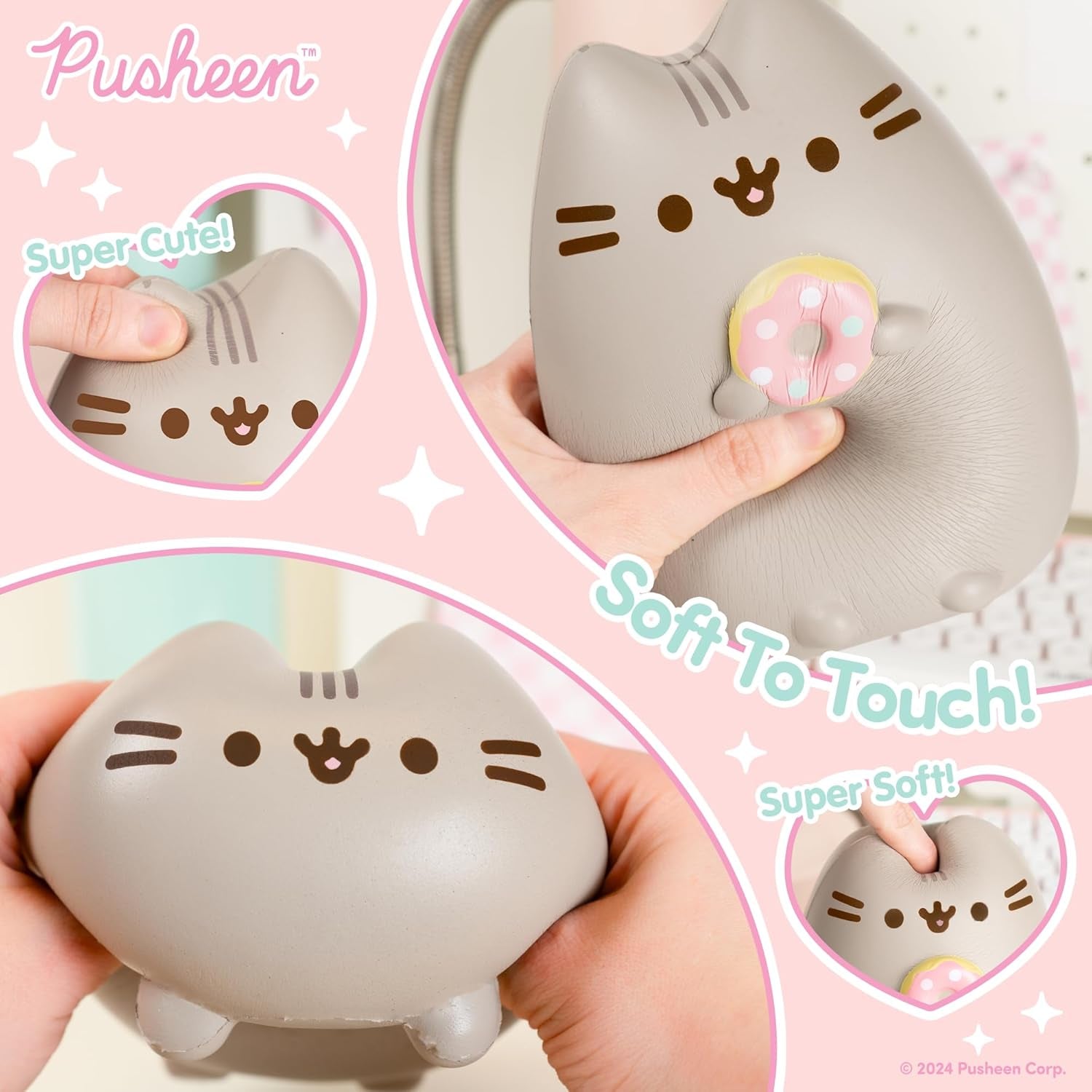 Pusheen Cat Jumbo Squishy Toy
