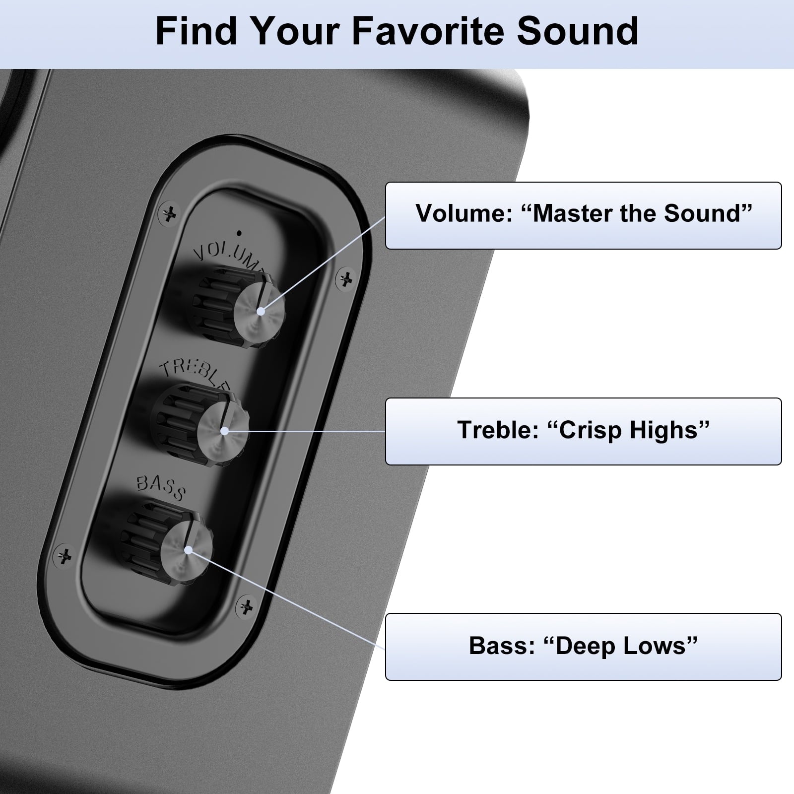 Bookshelf Speakers 50W*2, BT 5.4 Wireless Speaker with Woofer, 2.2Ch Computer Speakers for Desktop PC with Optical/Aux/Usb/Bluetooth