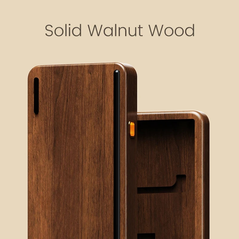 MU01 Mountain Seclusion Wooden Mechanical Keyboard RGB Hot-Swappable BT 5.0/2.4G Wireless & Type-C Wired Gaming Keyboard