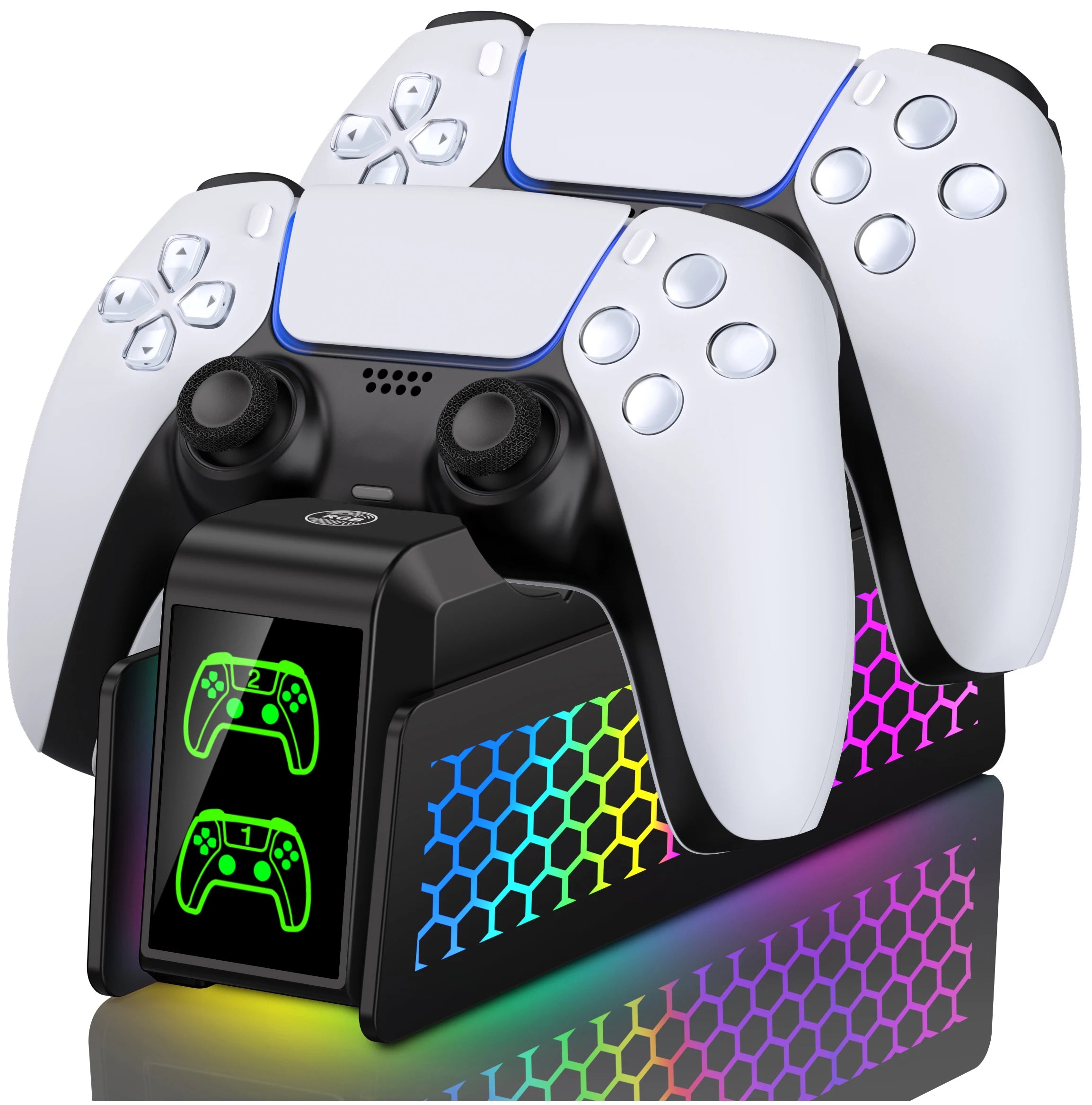 Bee'S Nest for PS5/PS5 Slim/Ps5 PRO  FC401 Dual Fast Controller Charger for PS5 Dualsense/Dualsense Edge Gamepad