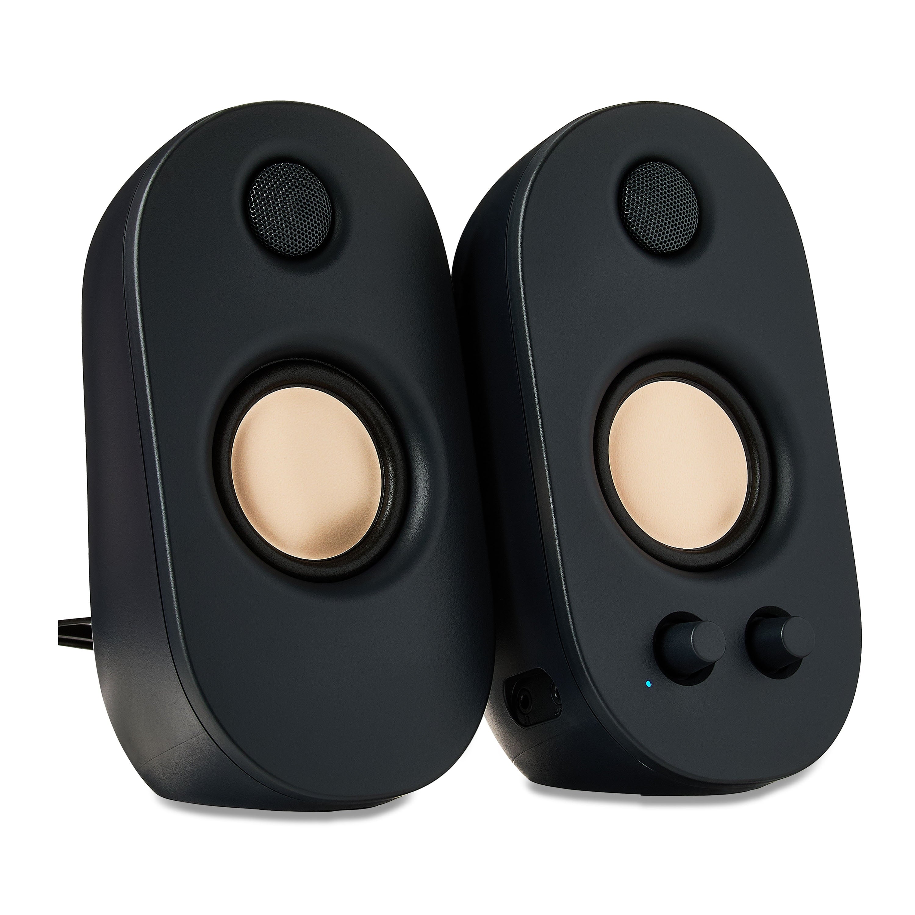 AC Powered Computer Speakers with Volume and Bass Controls, 7.32